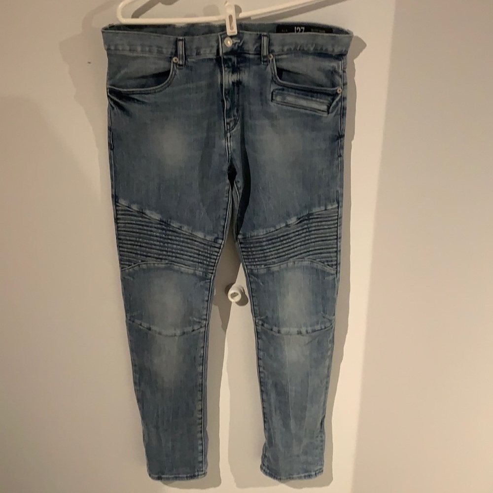 Armani exchange biker jeans